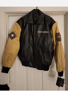 Baseball Rare & Vintage  Abbott & Costello "Who's On First",  Mens Medium Bomber